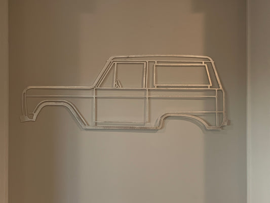 Bronco silhouette